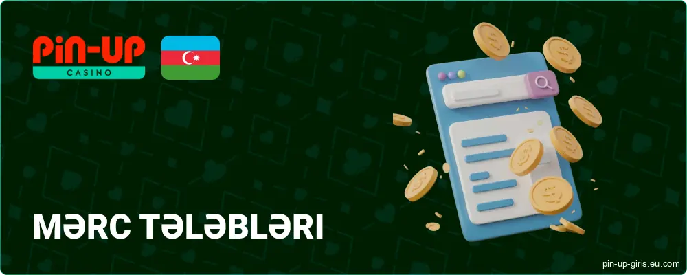 Pin Up Azerbaijan Bonus Kodları üçün Mərc Tələbləri və Digər Şərtlər