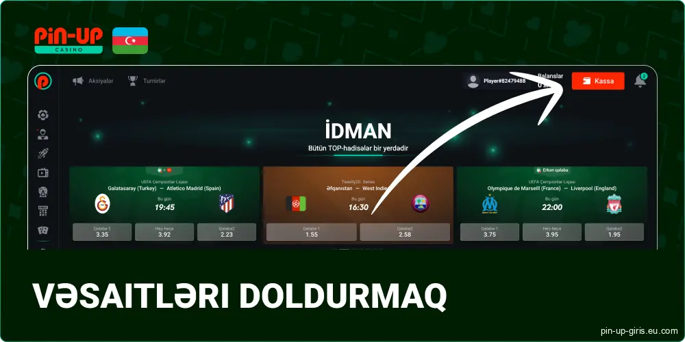 Pin Up Azerbaijan-da pulunuzu artırın