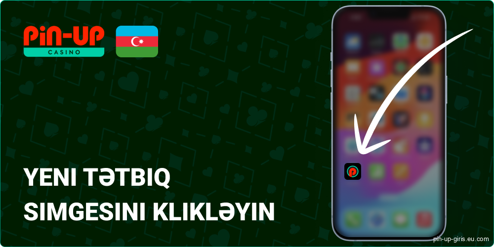 The new icon for your Pin Up download will now appear on your home screen