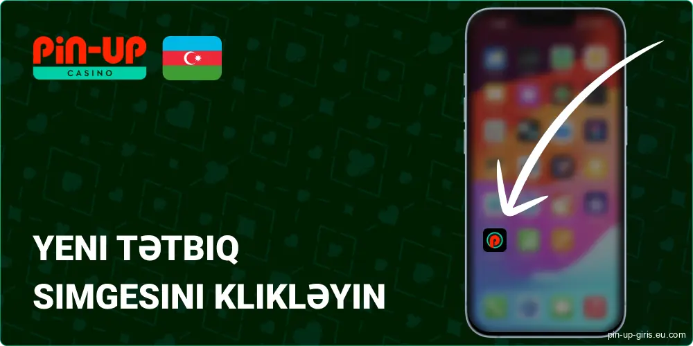 The new icon for your Pin Up download will now appear on your home screen